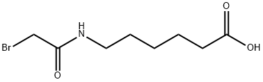 Hexanoic acid, 6-[(2-bromoacetyl)amino]- Struktur