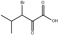 Pentanoic acid, 3-bromo-4-methyl-2-oxo- Struktur