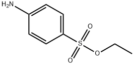 Benzenesulfonic acid, 4-amino-, ethyl ester Struktur