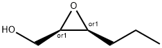 2-Oxiranemethanol, 3-propyl-, (2R,3S)-rel- Struktur