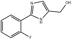 2-(2-FLUOROPHENYL)-1H-IMIDAZOL-5-YL]METHANOL Struktur