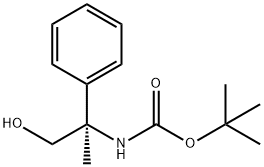 Carbamicacid,[(1R)-2-hydroxy-1-methyl-1-phenylethyl]-,1,1-dimethylethylester(9CI) Struktur