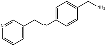 tert-butyl 4-(pyridin-3-ylmethoxy)benzylcarbamate Struktur