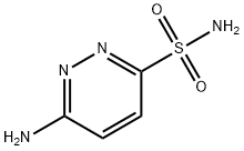 3-Pyridazinesulfonamide, 6-amino- Struktur