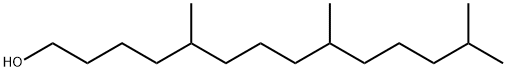 1-Tetradecanol, 5,9,13-trimethyl- Struktur