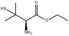 3-Mercaptovaline Ethyl Ester Struktur