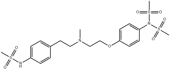 Dofetilide N-Methylsulfonyl Impurity Struktur