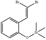 Benzene, 1-(2,2-dibromoethenyl)-2-[(trimethylsilyl)oxy]-