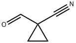 Cyclopropanecarbonitrile, 1-formyl- Struktur