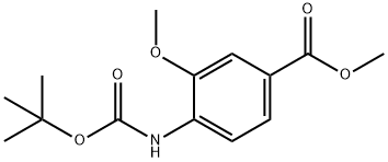 Methyl 4-{[(tert-butoxy)carbonyl]amino}-3-methoxybenzoate