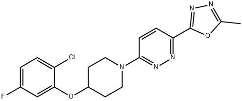 CAY10566 Struktur