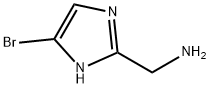 1-(4-bromo-1H-imidazol-2-yl)methanamine Struktur