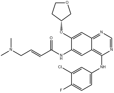 R-afatinib Struktur