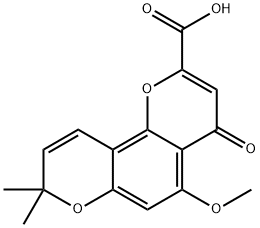 perforatic acid Struktur