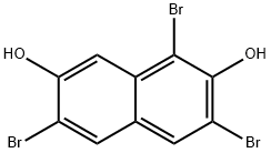 2,7-Naphthalenediol, 1,3,6-tribromo-