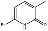 2(1H)-Pyridinone, 6-bromo-3-methyl- Struktur