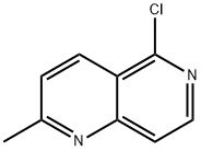 1,6-Naphthyridine, 5-chloro-2-methyl- Struktur