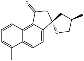 dan shen spiroketal lactone Struktur