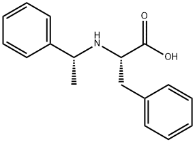 L-Phenylalanine, N-[(1R)-1-phenylethyl]- Struktur