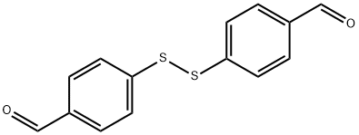 1,2-bis[4-(formyl)phenyl]disulfane Struktur