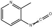 Pyridine, 3-isocyanato-2-methyl- Struktur