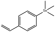 Stannane, (4-ethenylphenyl)trimethyl- Struktur