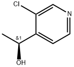 (S)-1-(3-chloropyridin-4-yl)ethanol Struktur