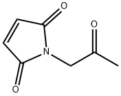 1H-Pyrrole-2,5-dione, 1-(2-oxopropyl)- Struktur