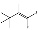 (1Z)-1,2-difluoro-1-iodo-3,3-dimethyl-1-butene Struktur