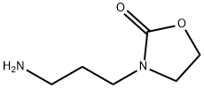 3-(3-Aminopropyl)oxazolidin-2-one Struktur