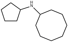 Cyclooctanamine, N-cyclopentyl- Struktur