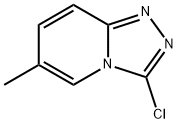 3-chloro-6-methyl-[1,2,4]triazolo[4,3-a]pyridine Struktur