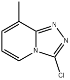 3-chloro-8-methyl-[1,2,4]triazolo[4,3-a]pyridine Struktur