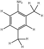 Benzen-2,3,5-d3-amine, 4,6-di(methyl-d3)- Struktur