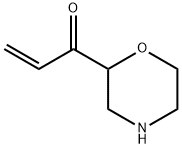 2-Propen-1-one,1-(2-morpholinyl)- Struktur