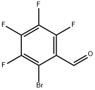 Benzaldehyde, 2-bromo-3,4,5,6-tetrafluoro- Struktur