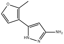 1H-Pyrazol-3-amine, 5-(2-methyl-3-furanyl)-