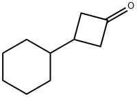 3-Cyclohexylcyclobutan-1-one Struktur