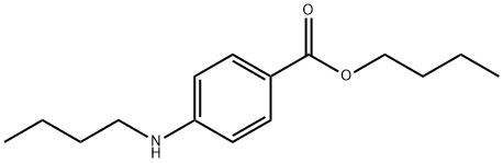 Butylaminobenzoic acid methyl ester (Tetrabutyl) Struktur