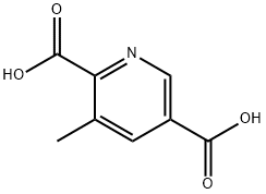 3-methylpyridine-2,5-dicarboxylic acid Struktur