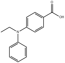 Benzoic acid, 4-(ethylphenylamino)- Struktur