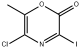 5-Chloro-3-iodo-6-methyl-2H-1,4-oxazin-2-one Struktur