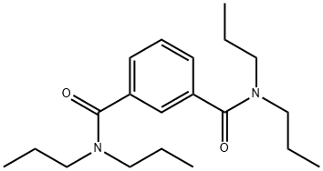 1-N,1-N,3-N,3-N-tetrapropylbenzene-1,3-dicarboxamide Struktur