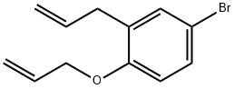 Benzene, 4-bromo-2-(2-propen-1-yl)-1-(2-propen-1-yloxy)- Struktur