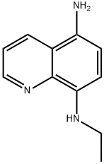 N8-Ethylquinoline-5,8-diamine Struktur