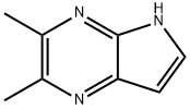 5H-Pyrrolo[2,3-b]pyrazine, 2,3-dimethyl- Struktur