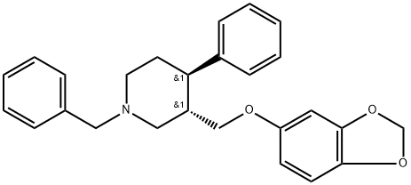 Defluoro N-Benzyl Paroxetine Struktur