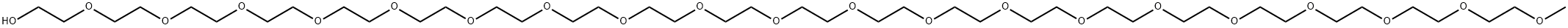 Methyl-PEG20-alcohol Struktur