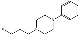 1-(3-chloropropyl)-4-phenylpiperazine Struktur