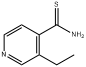 4-Pyridinecarbothioamide, 3-ethyl- Struktur